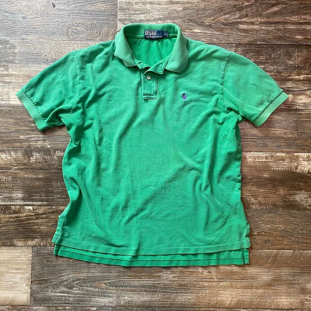 Polo-ralph-lauren Men's Green Polo-shirts